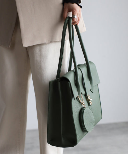 【雑誌掲載・guscio人気商品】エレガンストートバッグ 17-0994